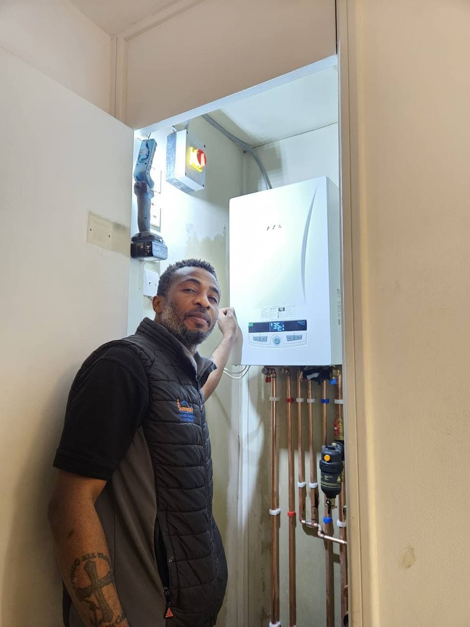 Sunday Omofojoye, Director of Sunnydan Gas & Plumbing